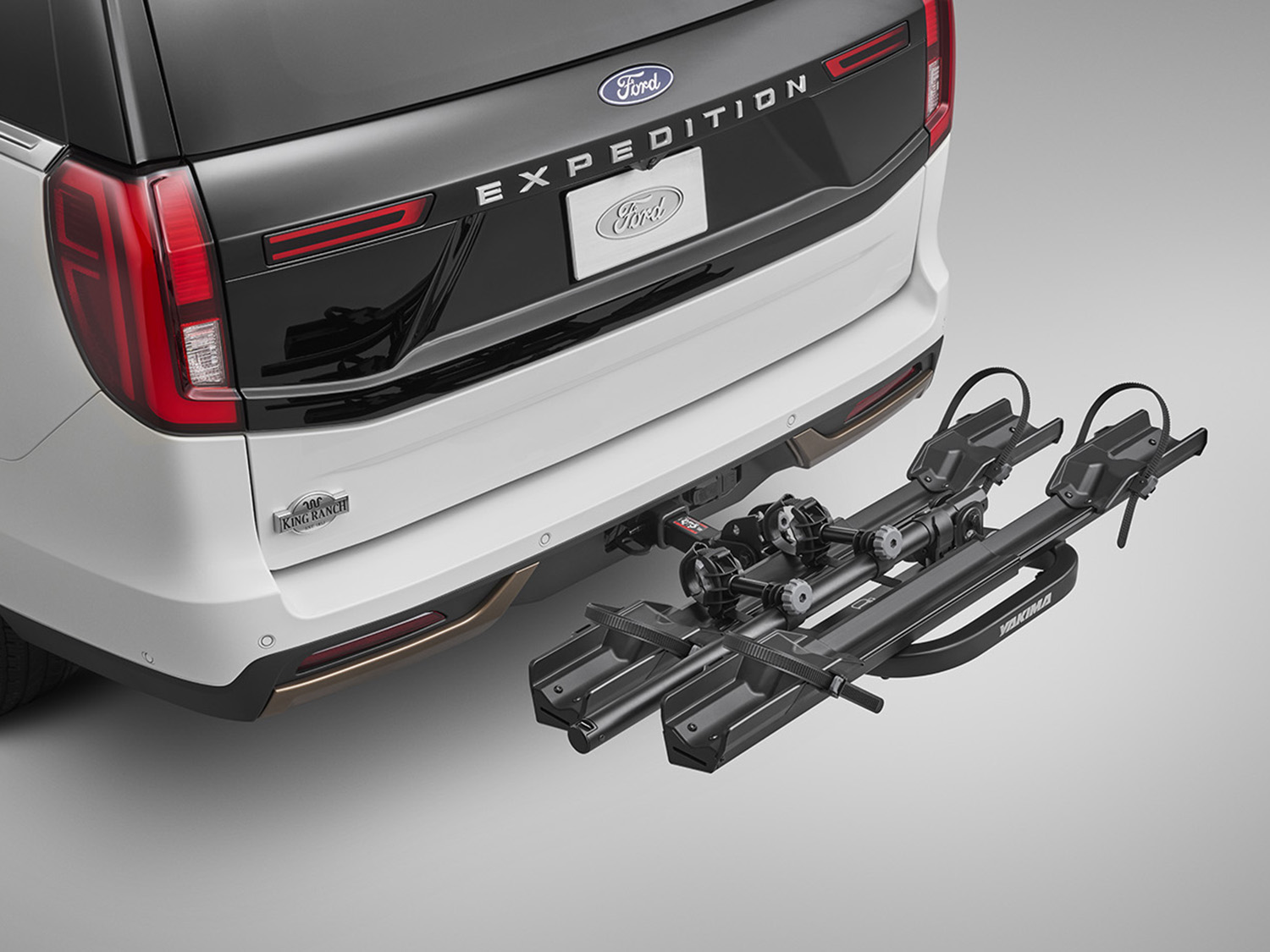 Yakima Hitch Mounted Tilting Bike Carrier | Accessories | Ford.com