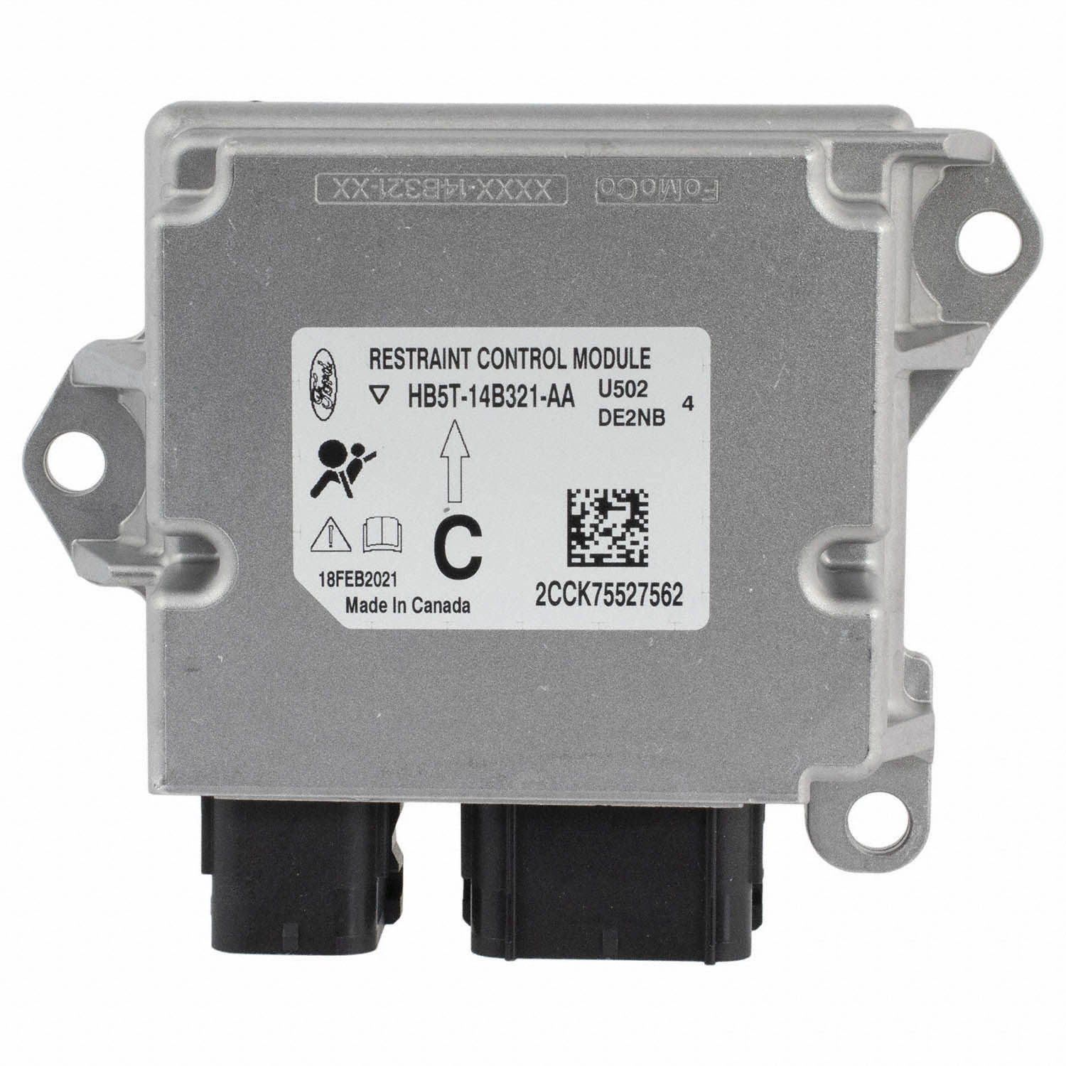 Air Bag Control Module Sensor Multiple Restraint System Unit | Parts ...