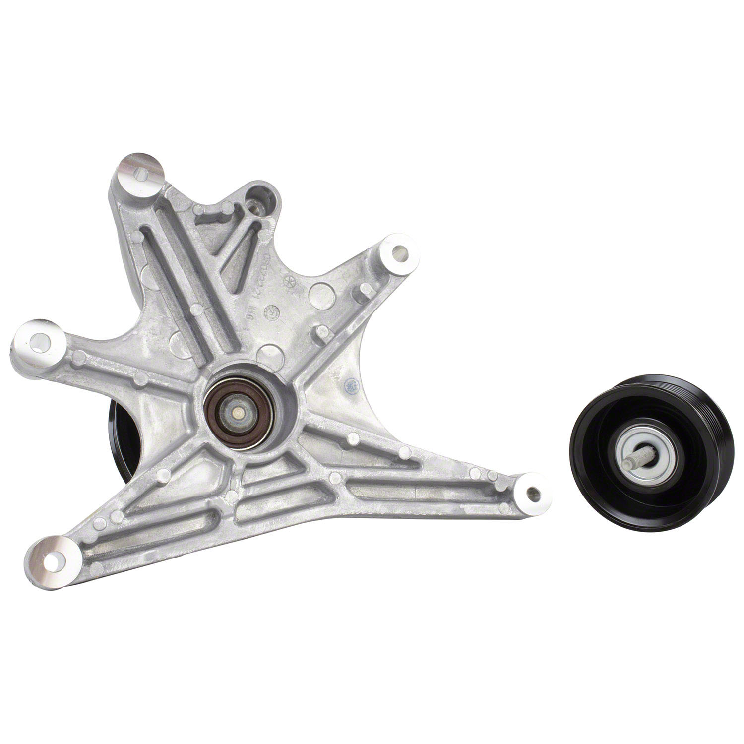 Accessory Drive Belt Idler Tension Pulley Kit Engine Camshaft Retainer ...