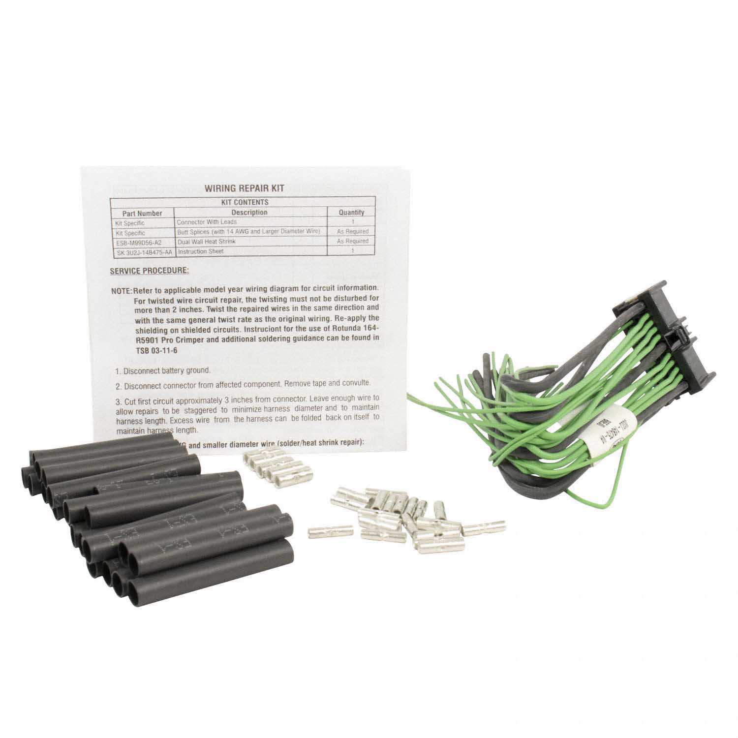 Battery Cable Junction Block Connector Wire - 25 Cavity | Parts | Ford.com