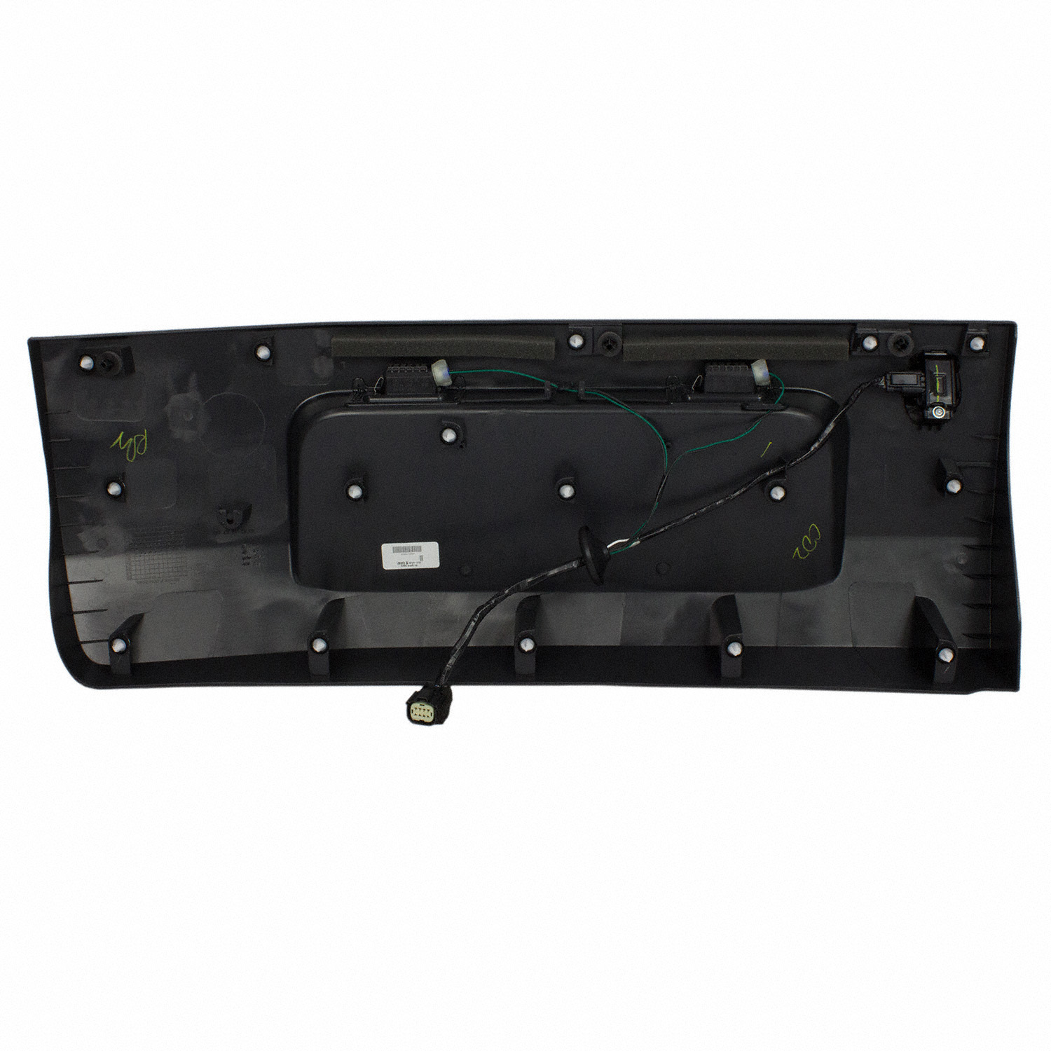 Exterior Door molding License Plate Panel - Right | Parts | Ford.com
