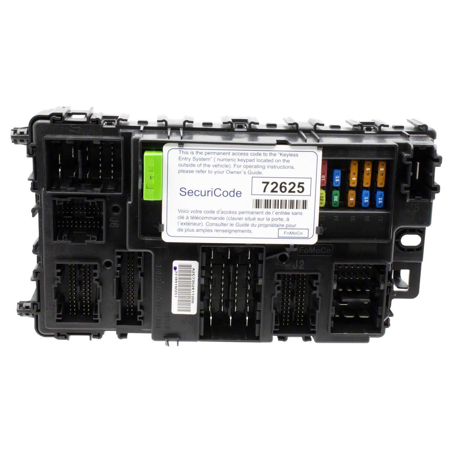 Rsa Module Ford Alarm/Keyless Lock System Kit Control 13, 13 To 8, 16 | Parts | Ford.com