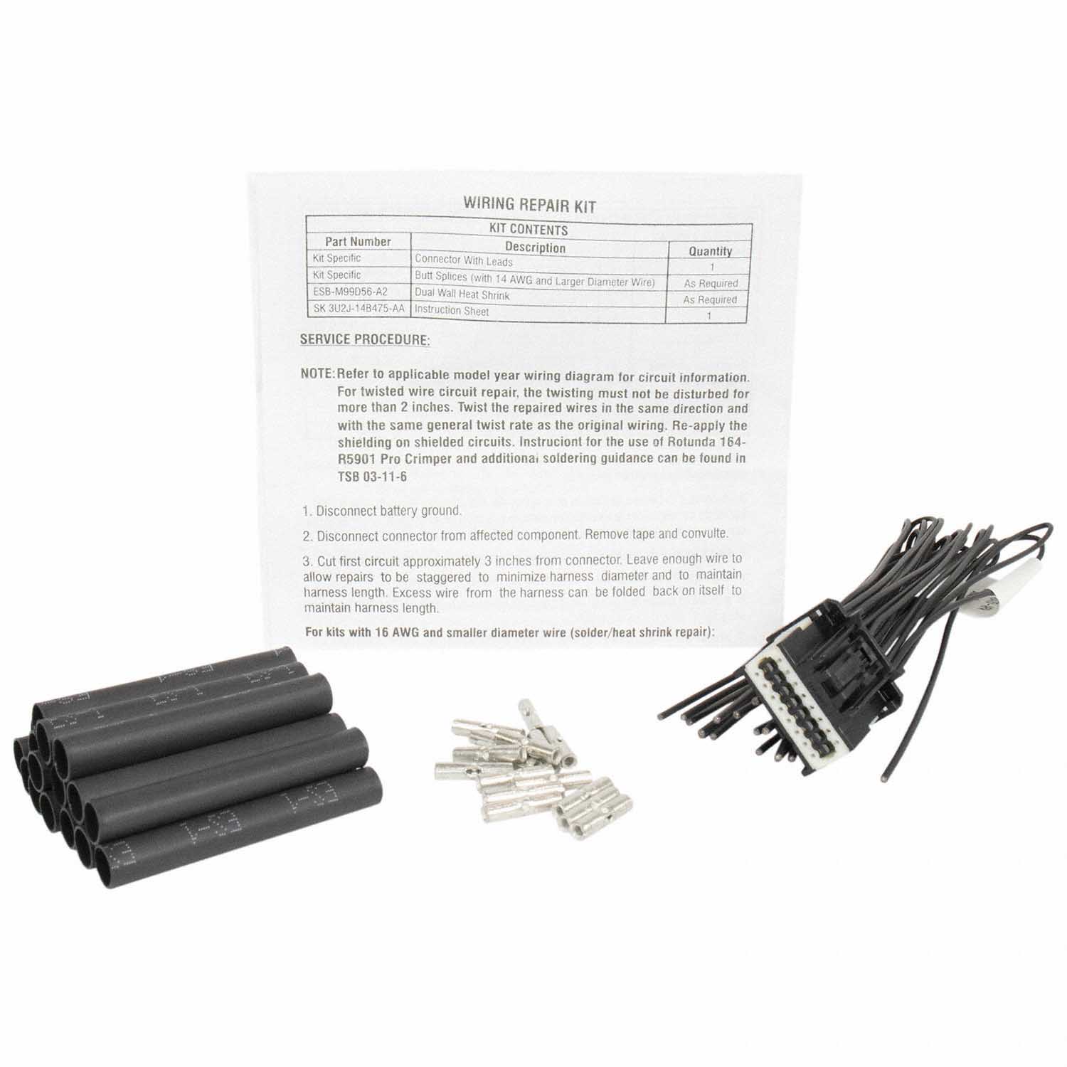 Instrument Panel Connector Wire - 16 Cavity | Parts | Ford.com