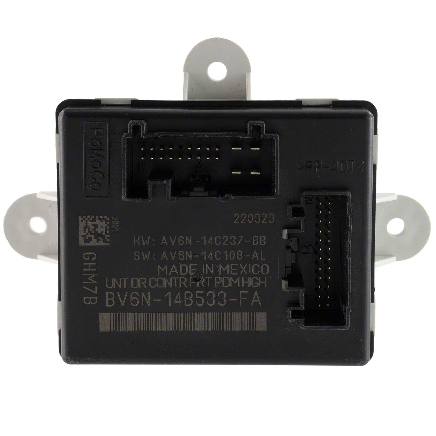 Ford Window Module Base Number Power Window Control Module Unit - Front | Parts | Ford.com