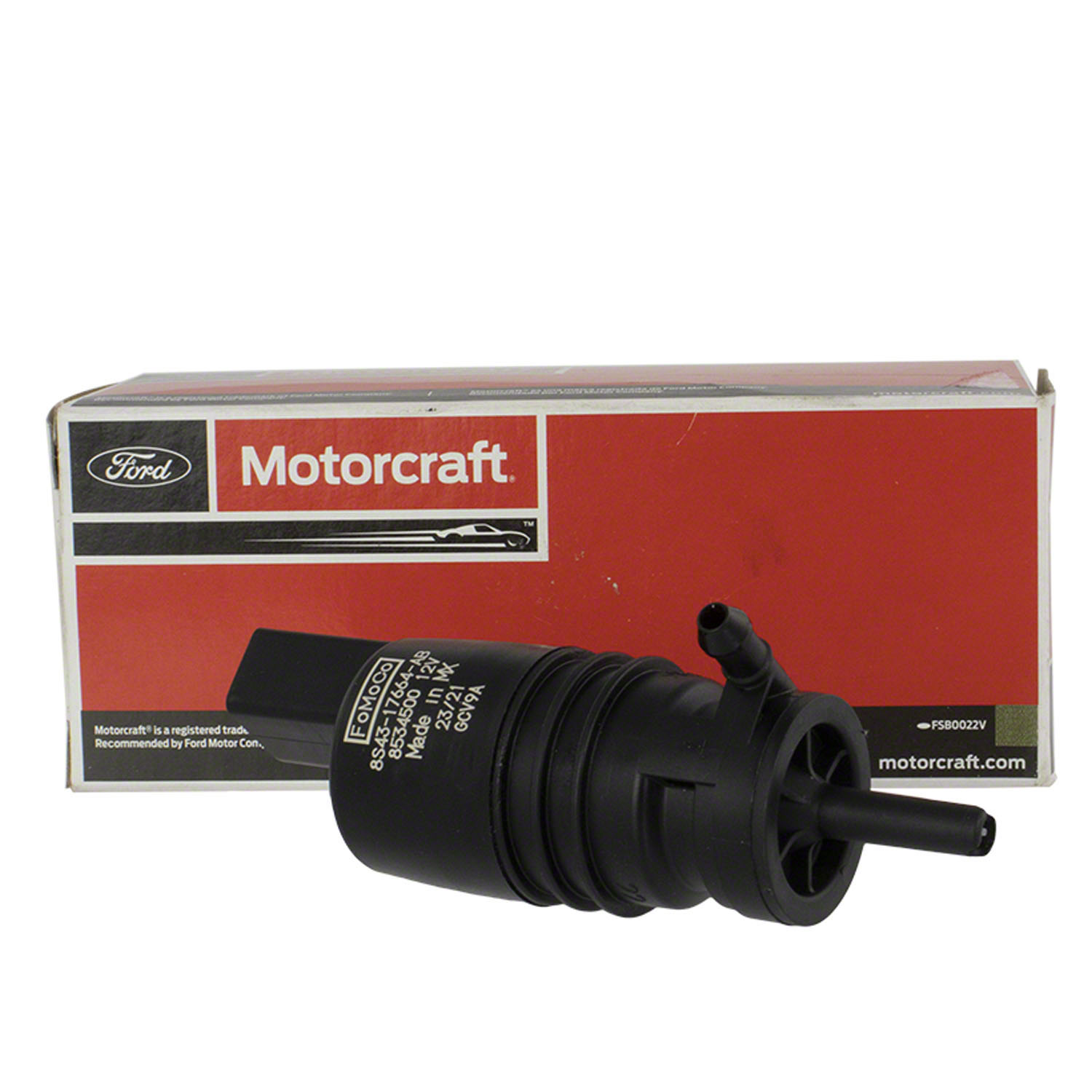 Windshield Washer Pump Motor and - Front | Parts | Ford.com