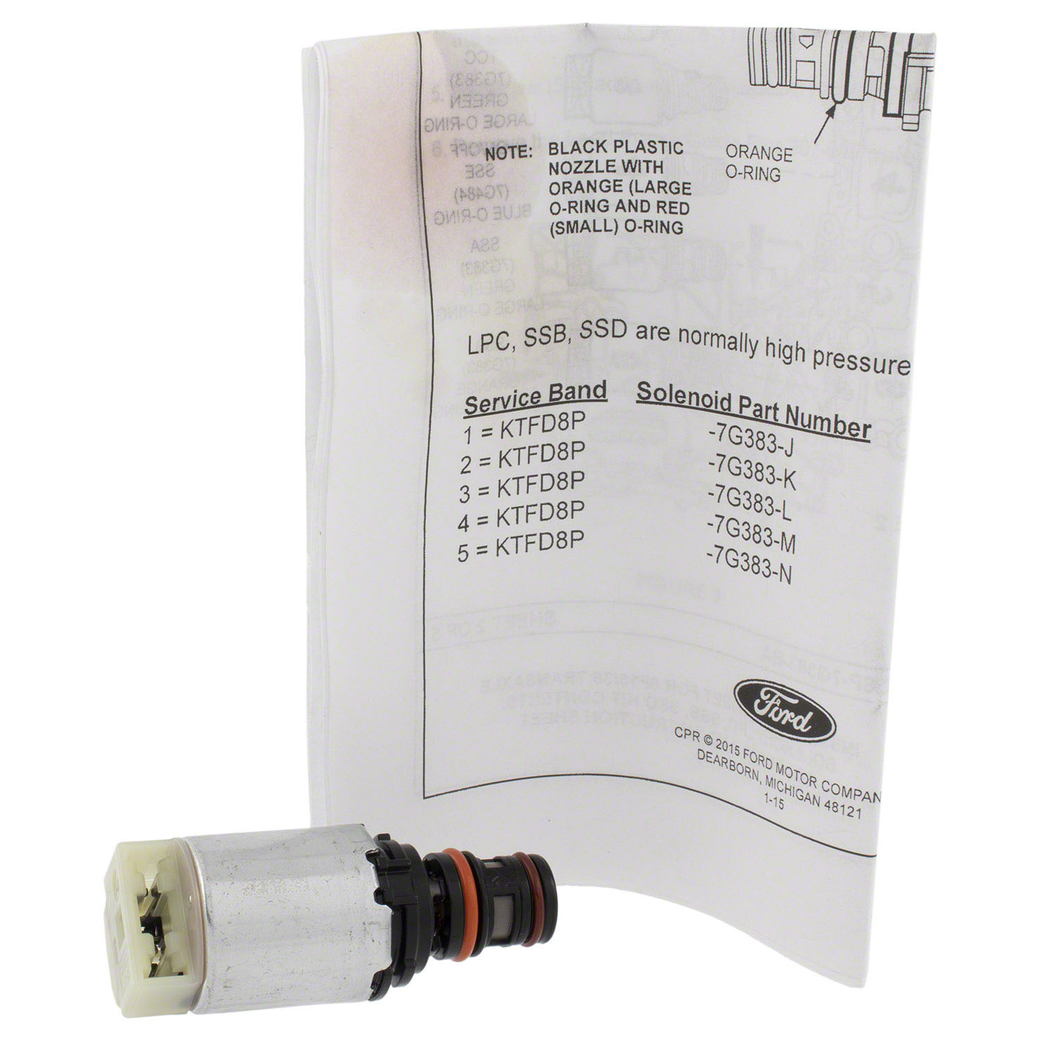 Automatic Transmission Control Solenoid Electronic Pressure Ctl (AT ...