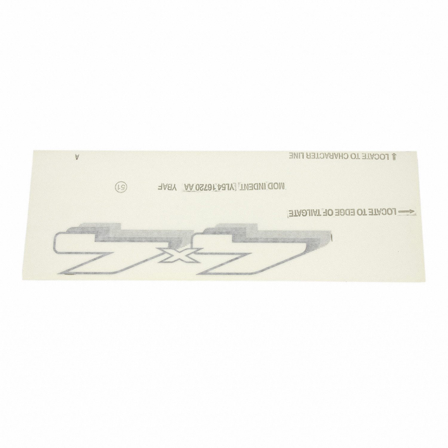 Tailgate Emblem Name Plate | Parts | Ford.com