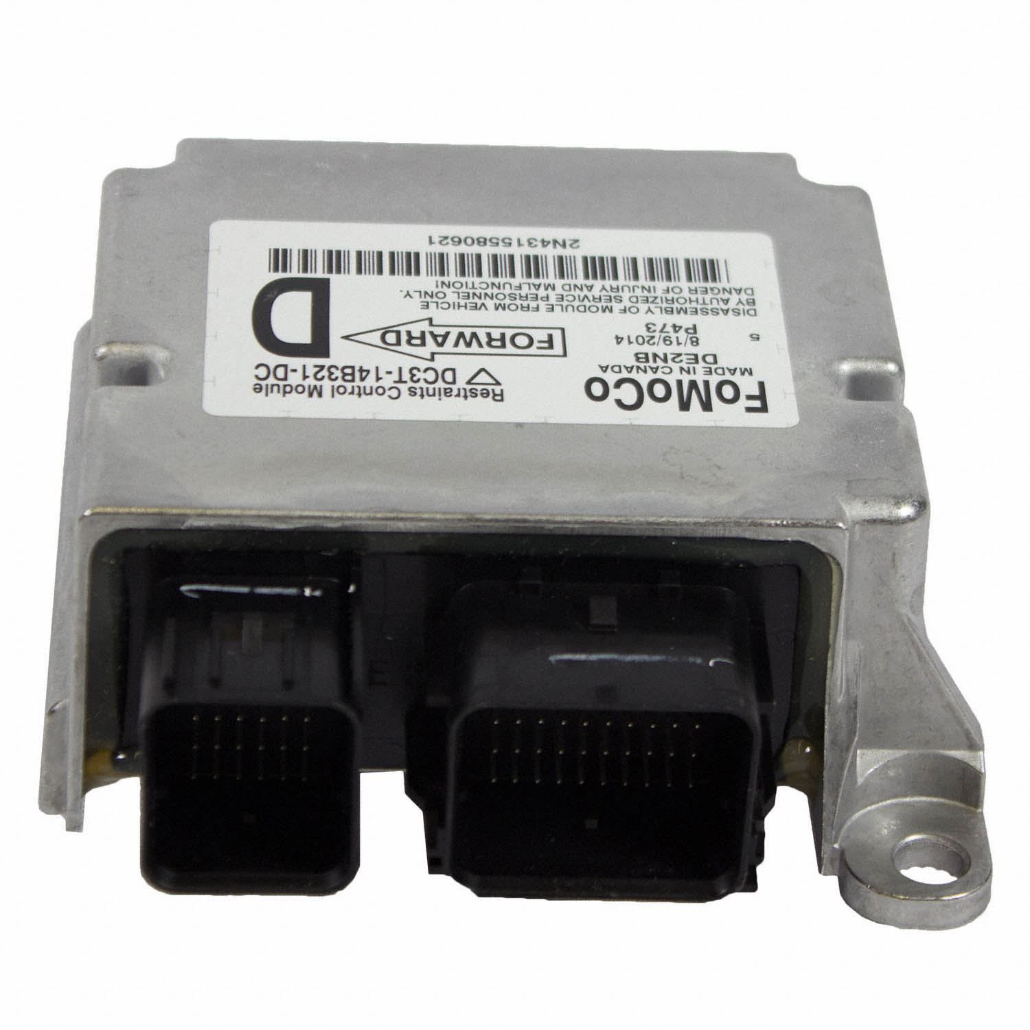 Air Bag Control Module Sensor Multiple Restraint System Unit | Parts ...