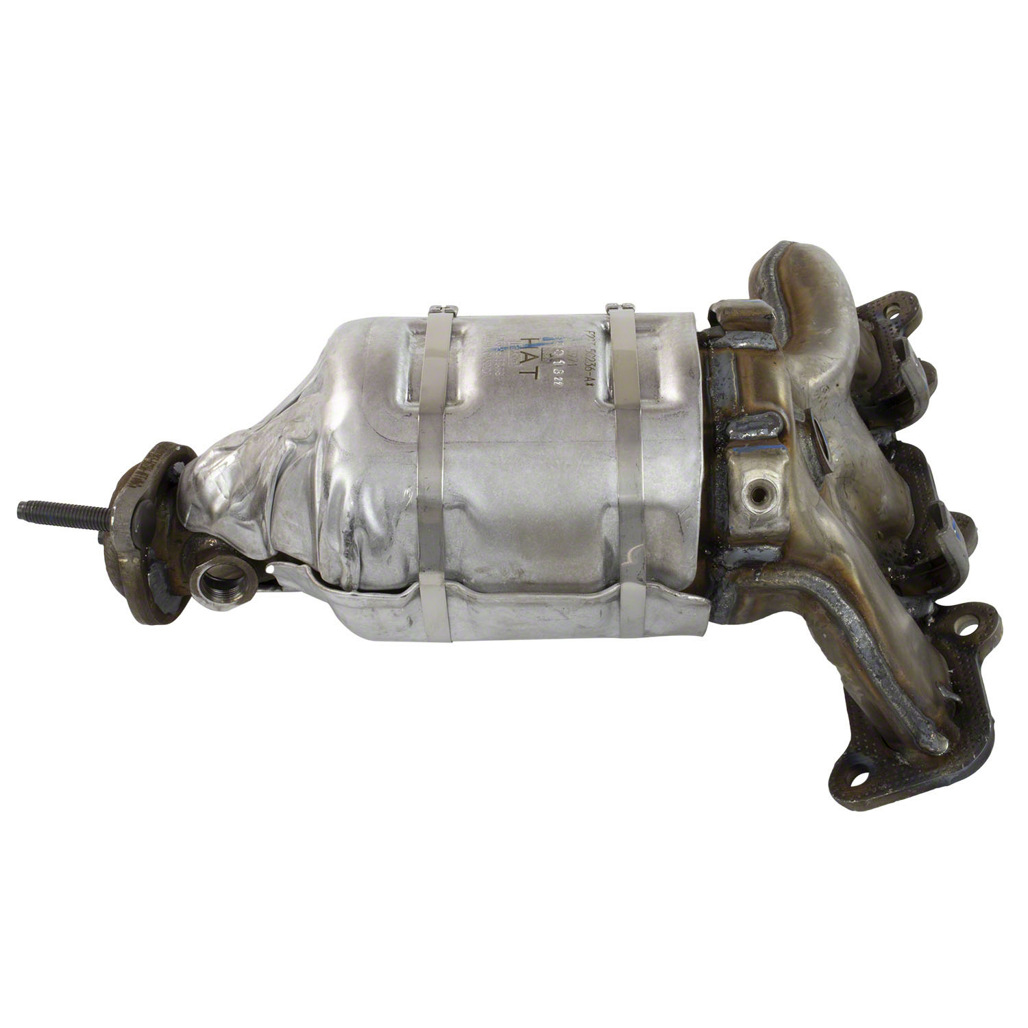 Catalytic Converter with Integrated Exhaust Manifold - Rear 3.7L ...