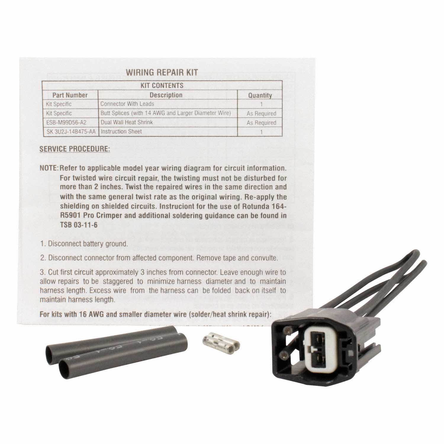 Window Motor Connector Wire | Parts | Ford.com