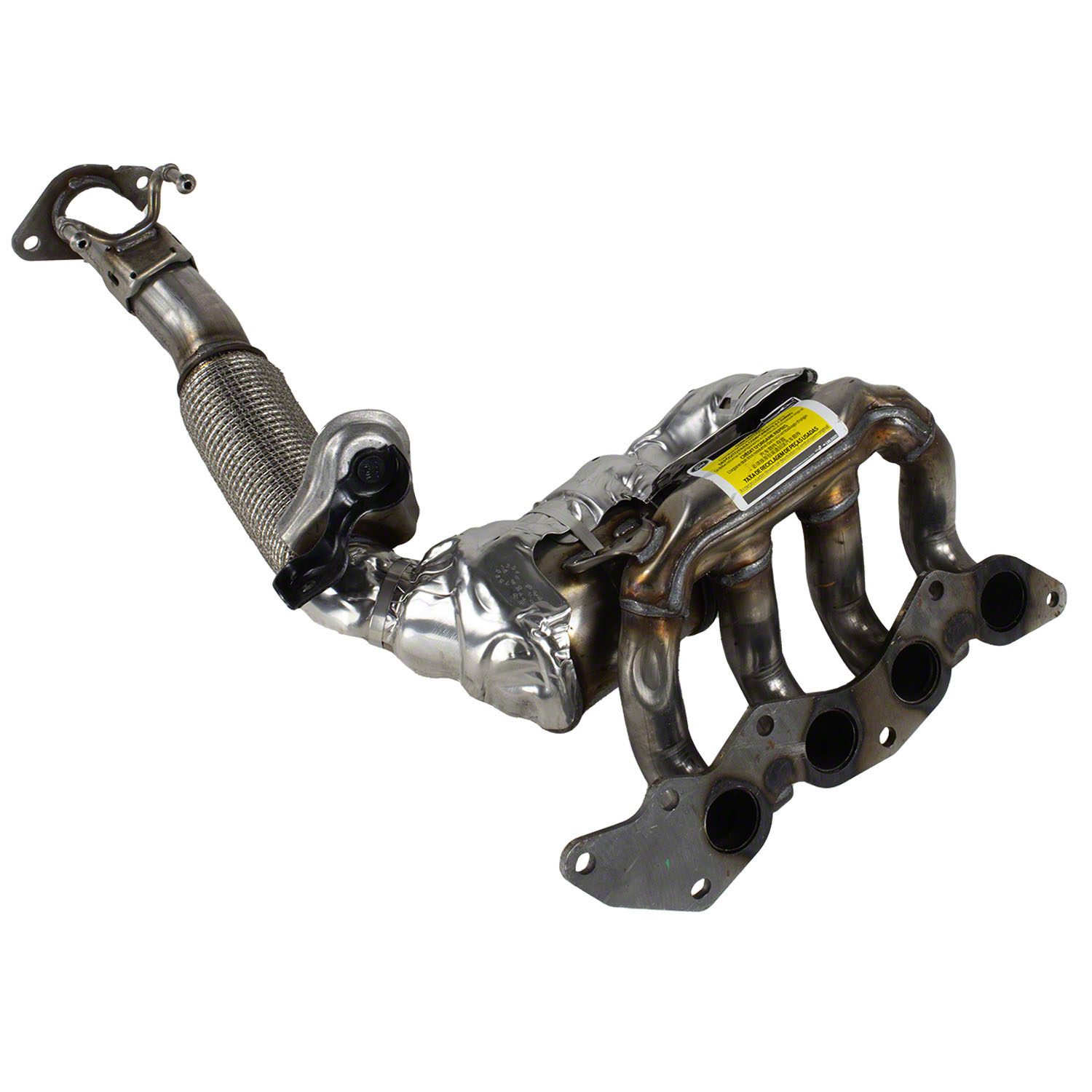 Catalytic Converter with Integrated Exhaust Manifold And Catalyst ...