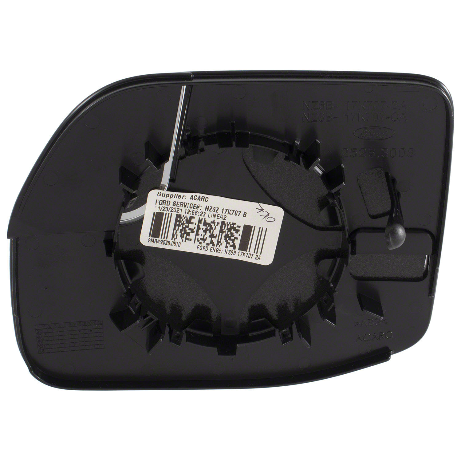 Door Mirror Glass Rear View - Right, Outer | Parts | Ford.com