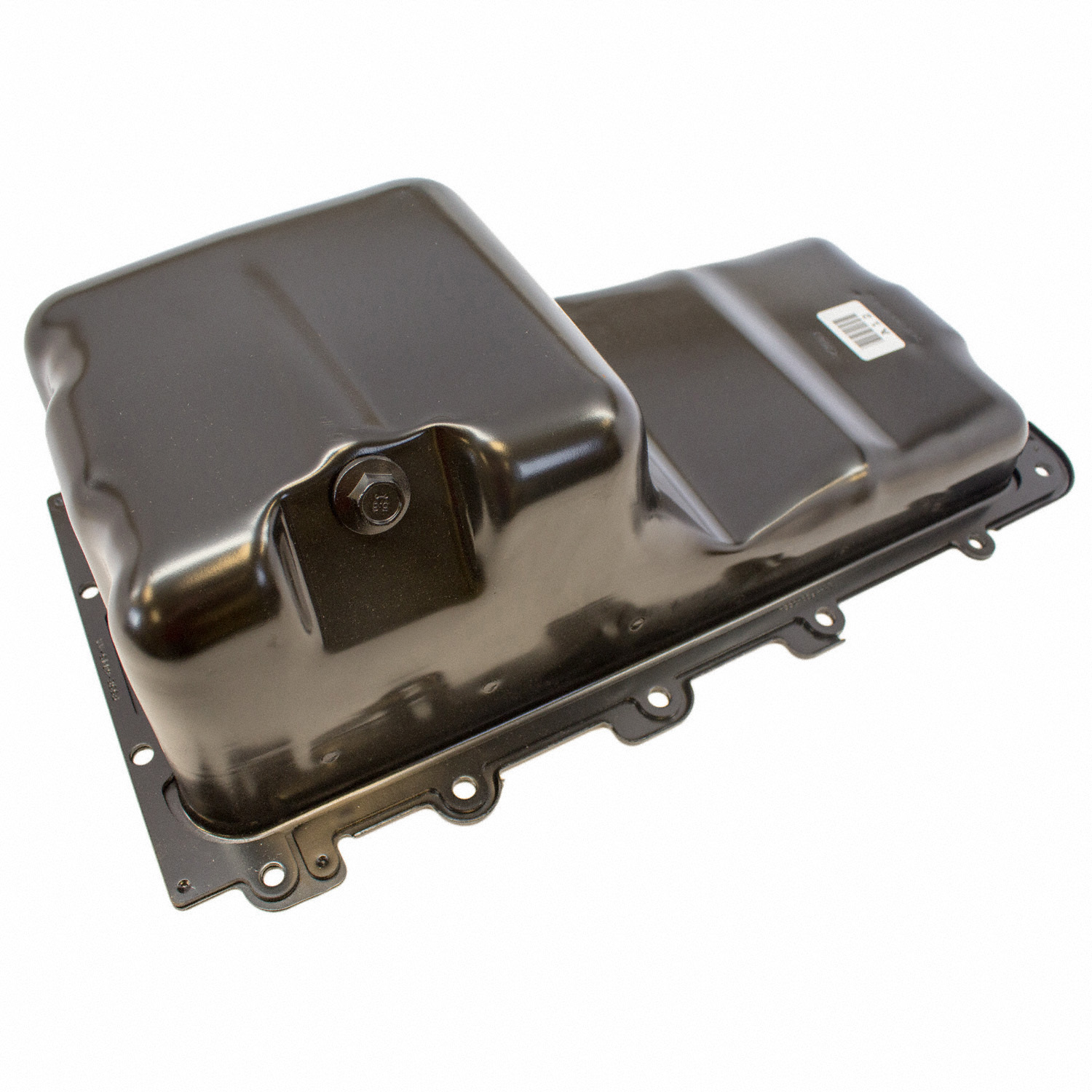 Engine Oil Pan For Ford F-150, Expedition & Navigator 4.6L 5.4L V8 - Black Steel Replacement