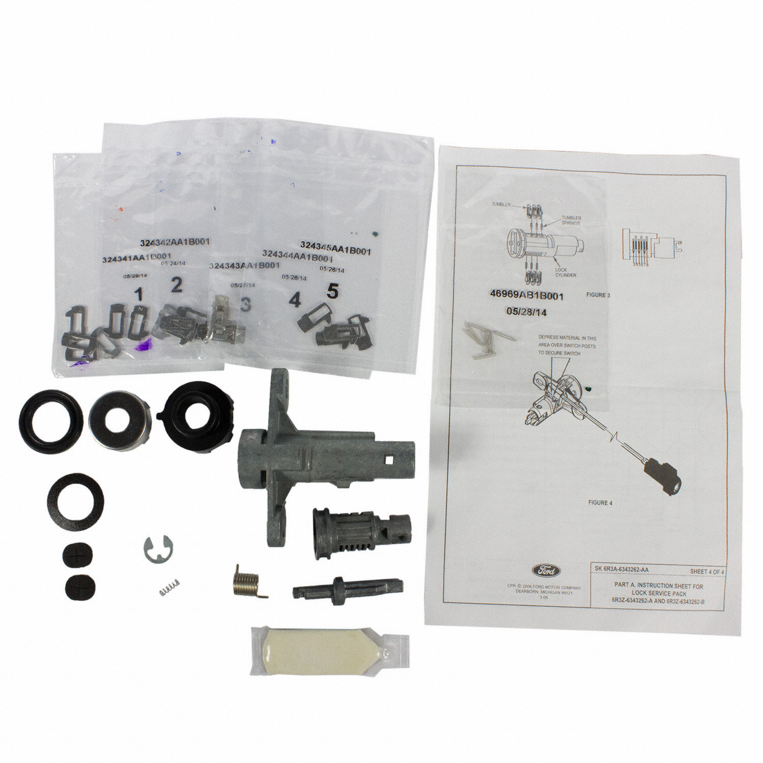 Lock Cylinder Deck Lid | Parts | Ford.com