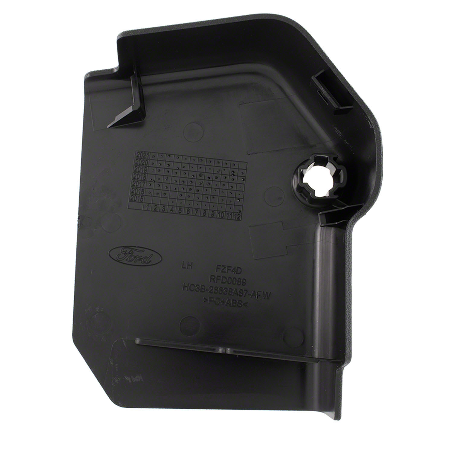 Seat Trim Panel Back Latch Cover - Rear, Outer | Parts | Ford.com