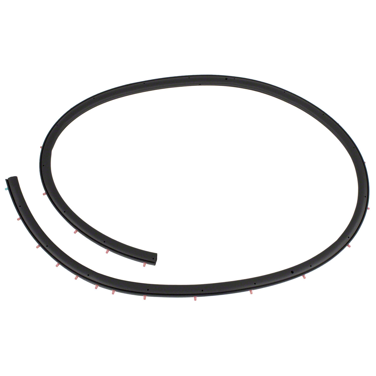 Door Seal Window Weatherstrip - Left, Front, Lower (Convertible, Coupe ...