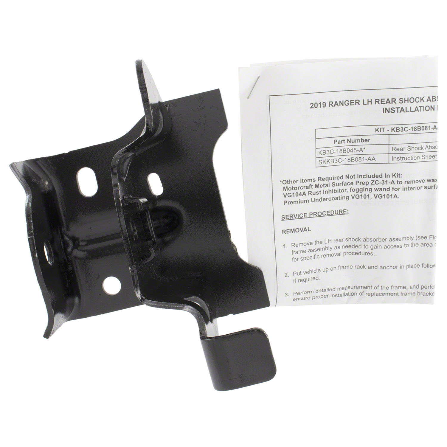 Shock Absorber Kit Mount Bracket - Left, Rear | Parts | Ford.com
