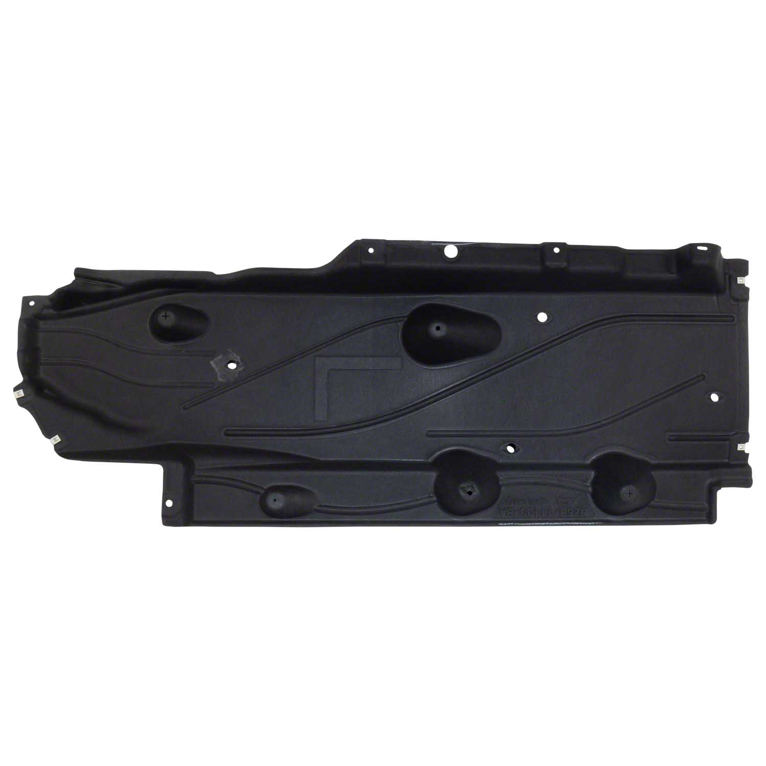 Floor Pan Splash Shield Deflector - Left | Parts | Ford.com