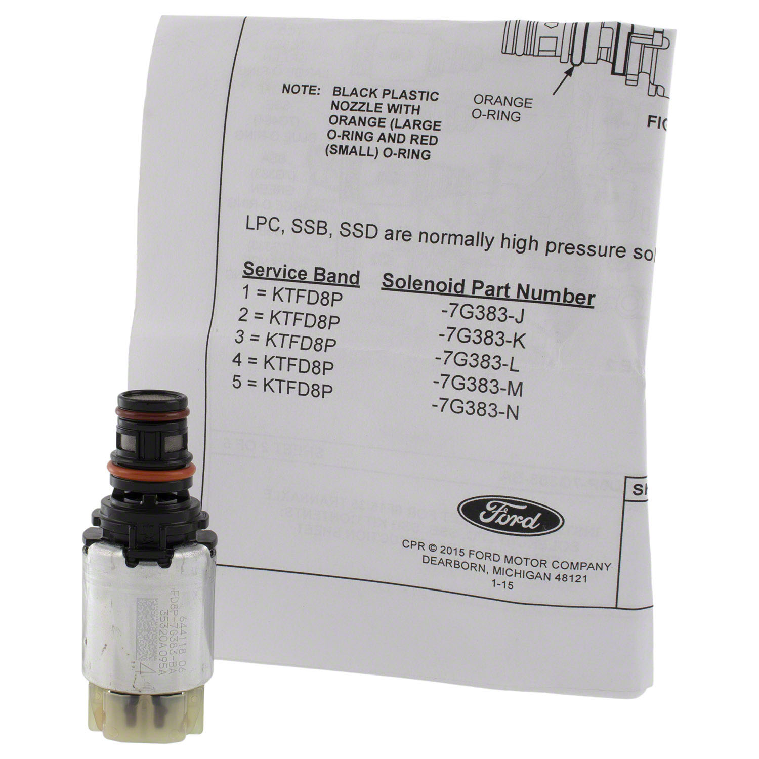 Automatic Transmission Control Solenoid Electronic Pressure Ctl (AT ...