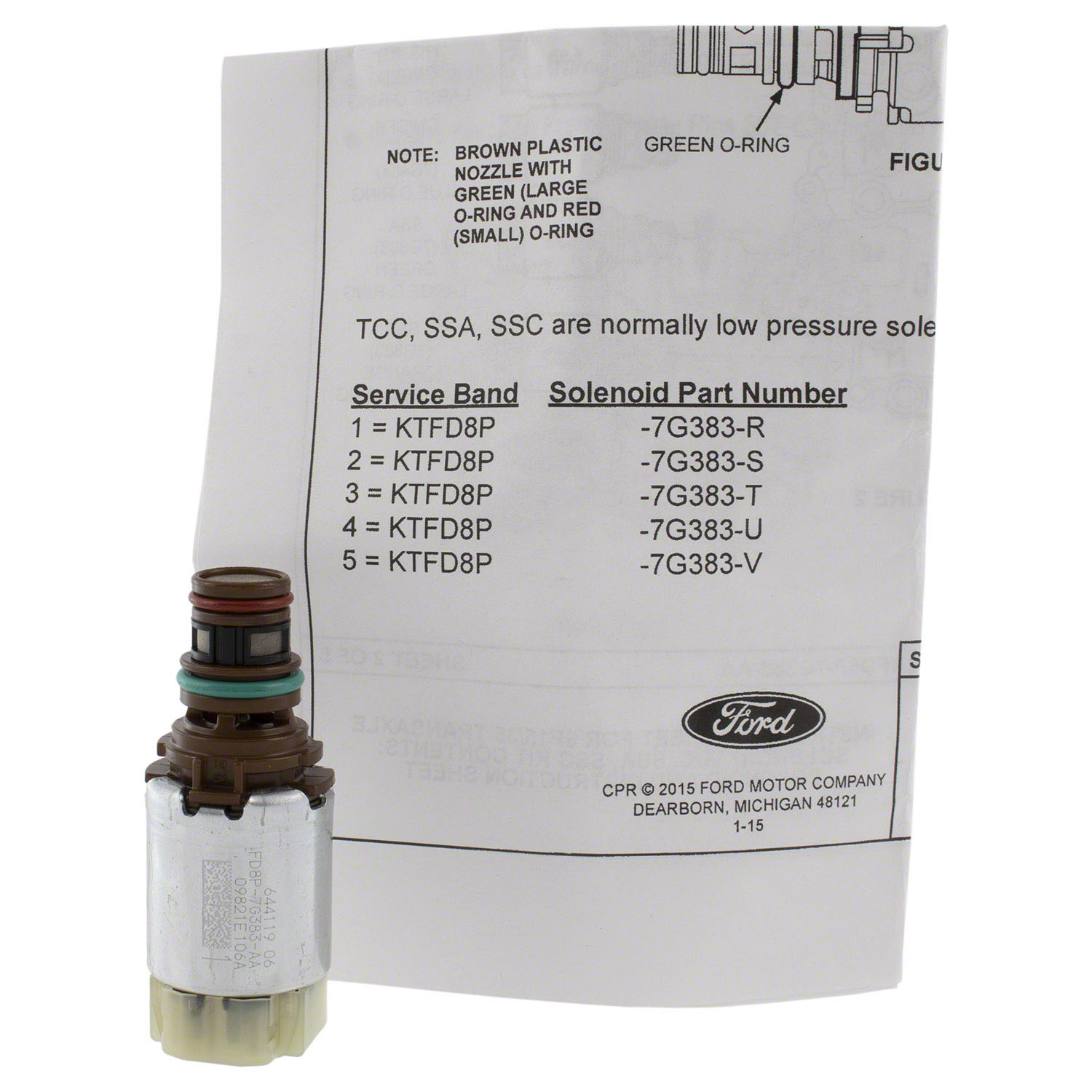 Automatic Transmission Control Solenoid Electronic Pressure Ctl (AT ...