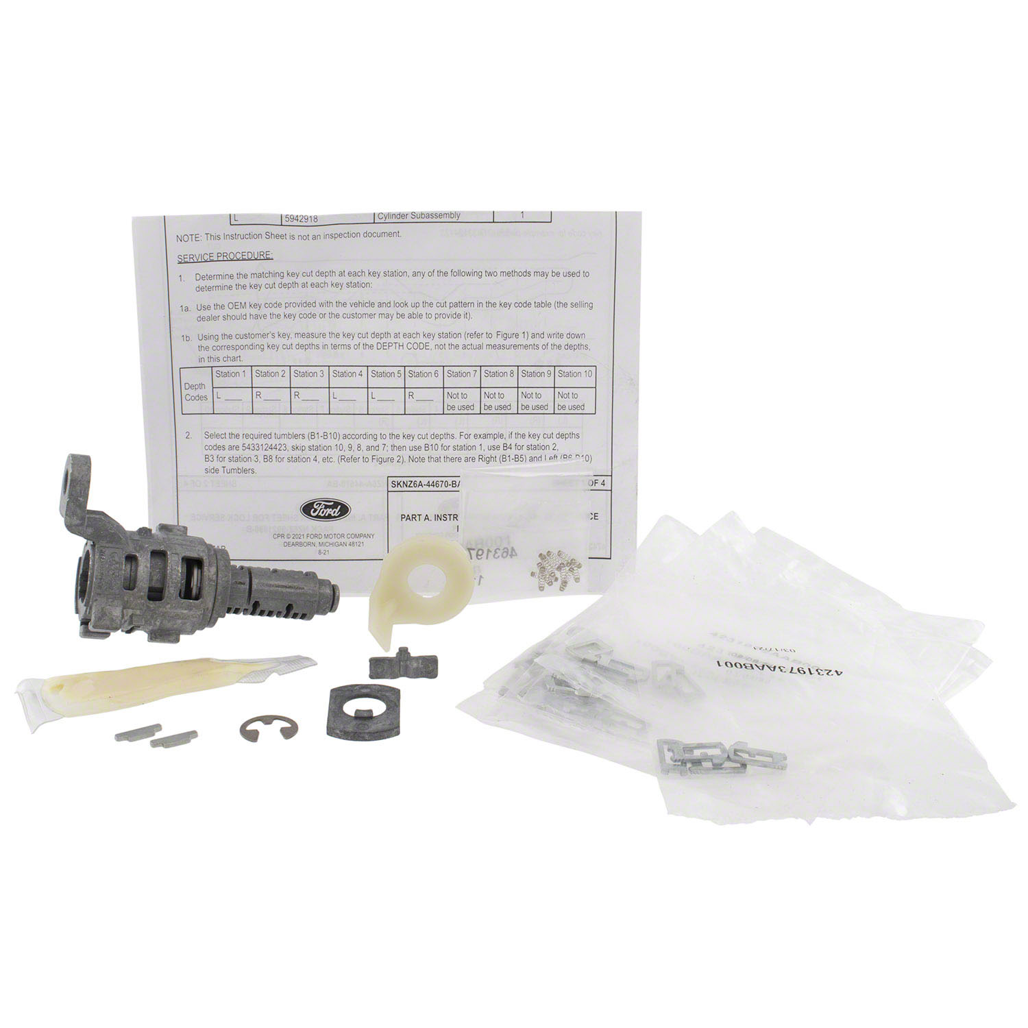 Tailgate Lock Cylinder | Parts | Ford.com