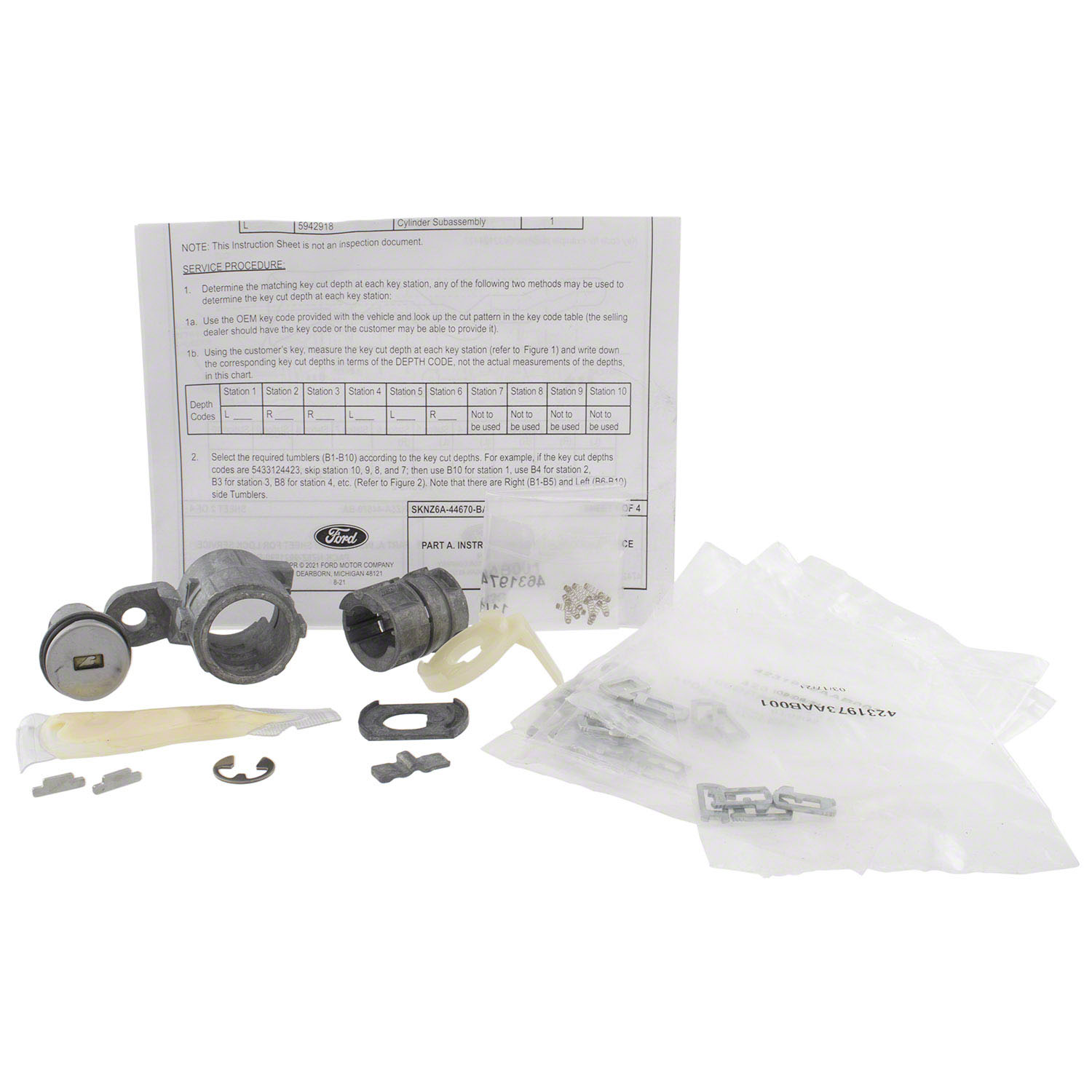 Tailgate Lock Cylinder | Parts | Ford.com
