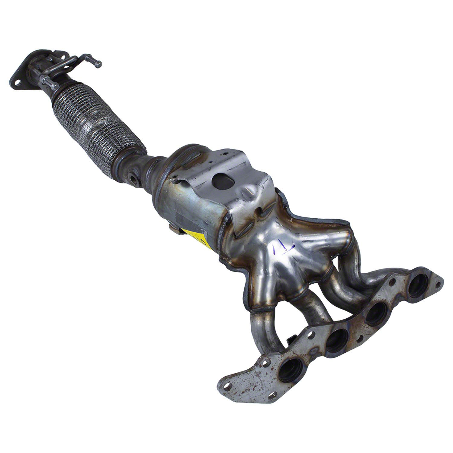 Catalytic Converter with Integrated Exhaust Manifold And Catalyst ...
