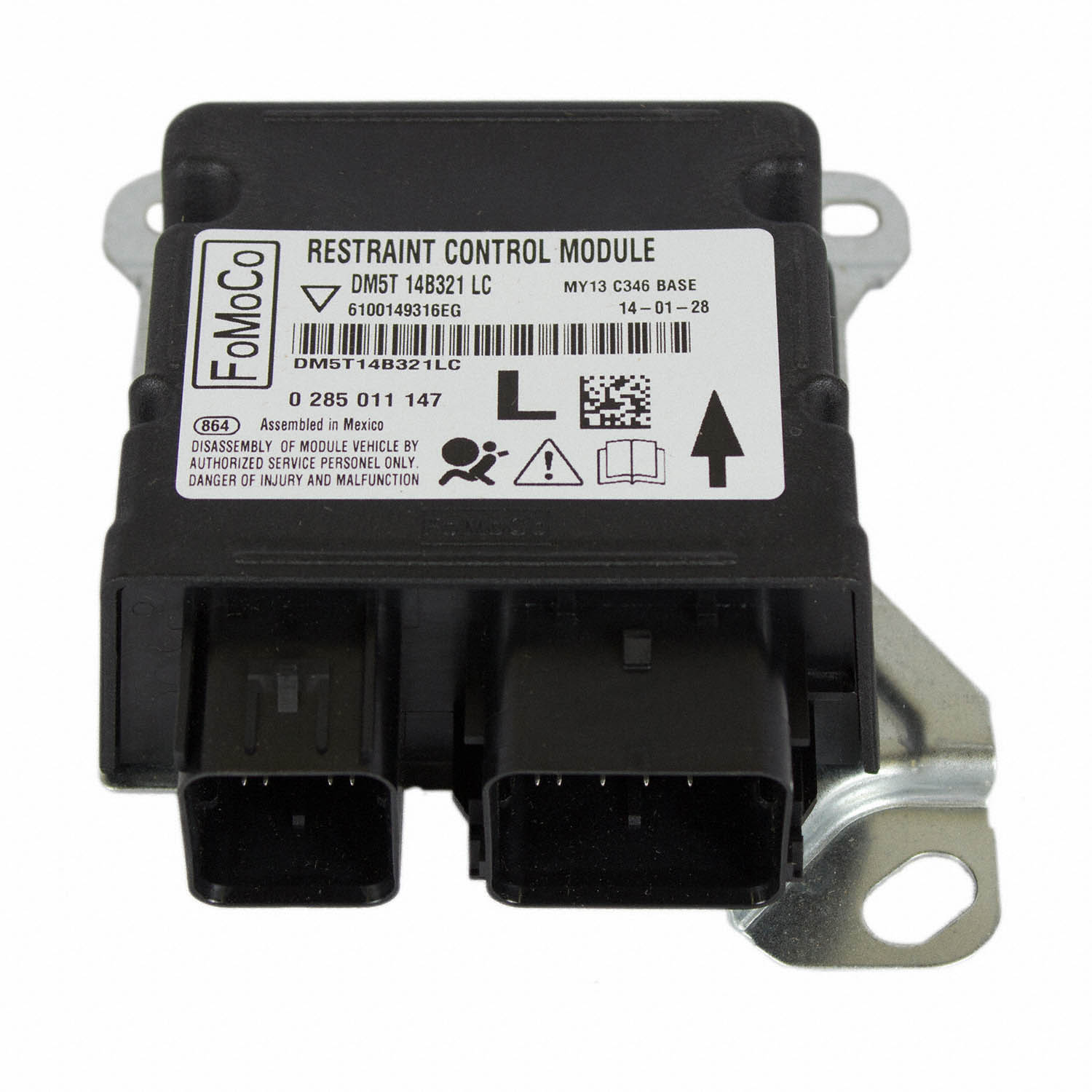 Air Bag Control Module Sensor Multiple Restraint System Unit | Parts ...