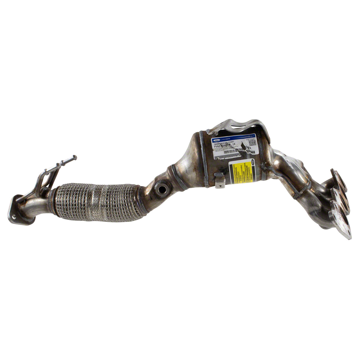 Catalytic Converter with Integrated Exhaust Manifold And Catalyst ...