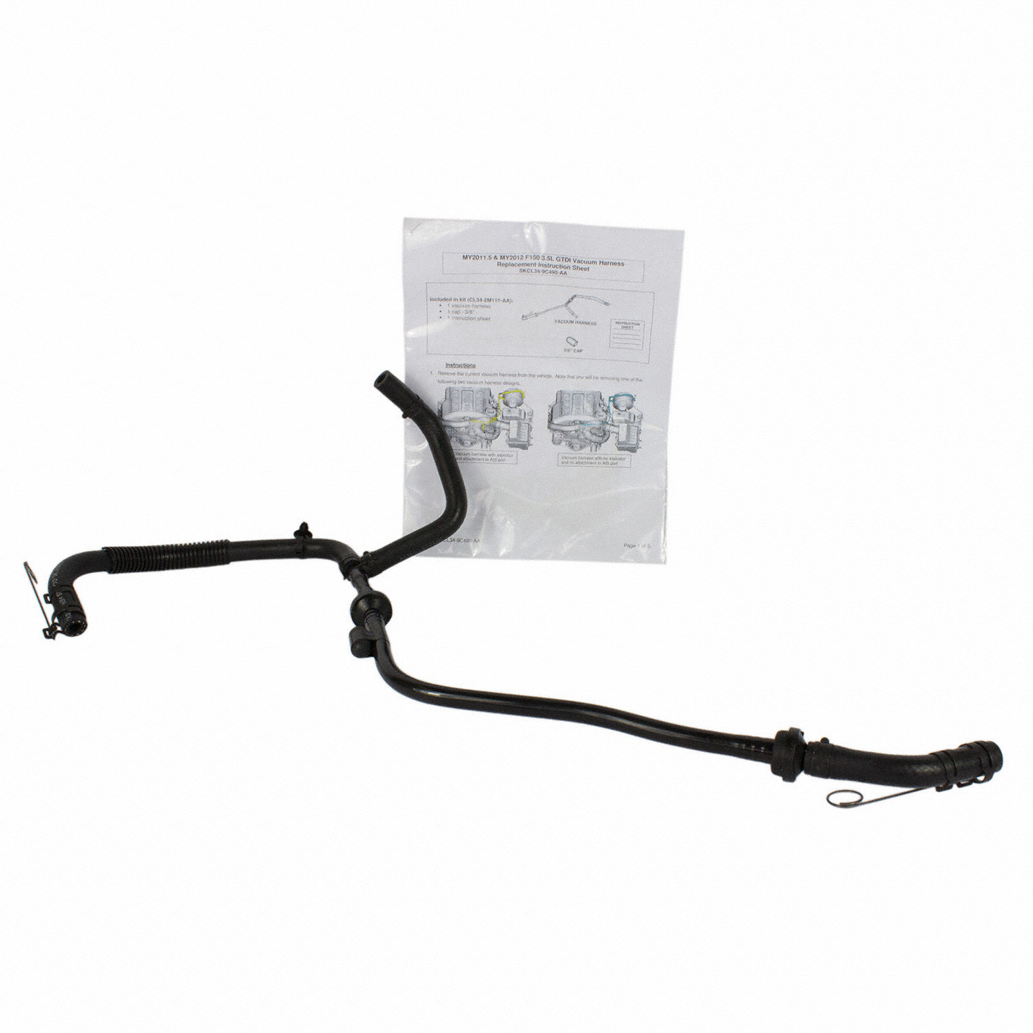 Brake Vacuum Hose Supply Manifold - 3.5L | Parts | Ford.com