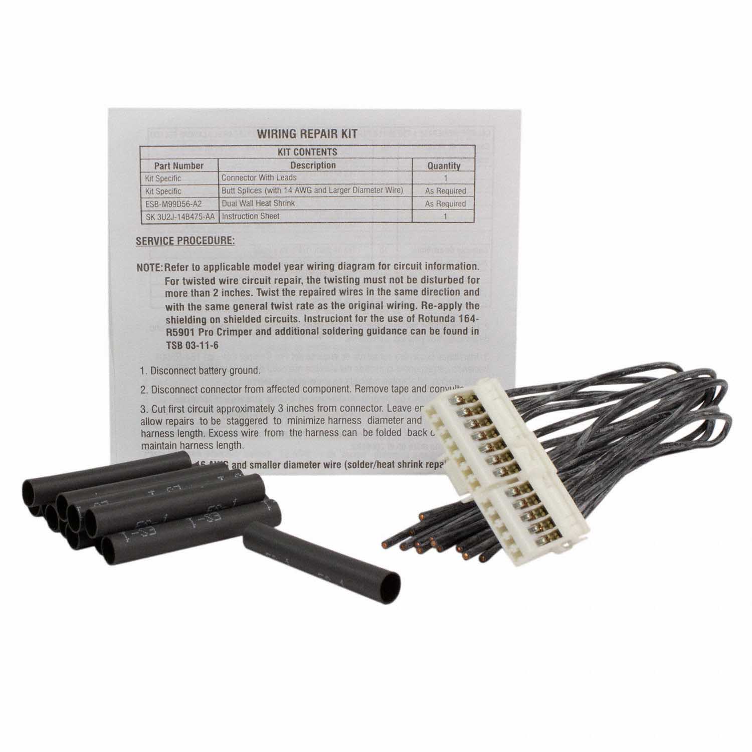 Instrument Panel Connector Wire - 12 Cavity 4 X 2 | Parts | Ford.com