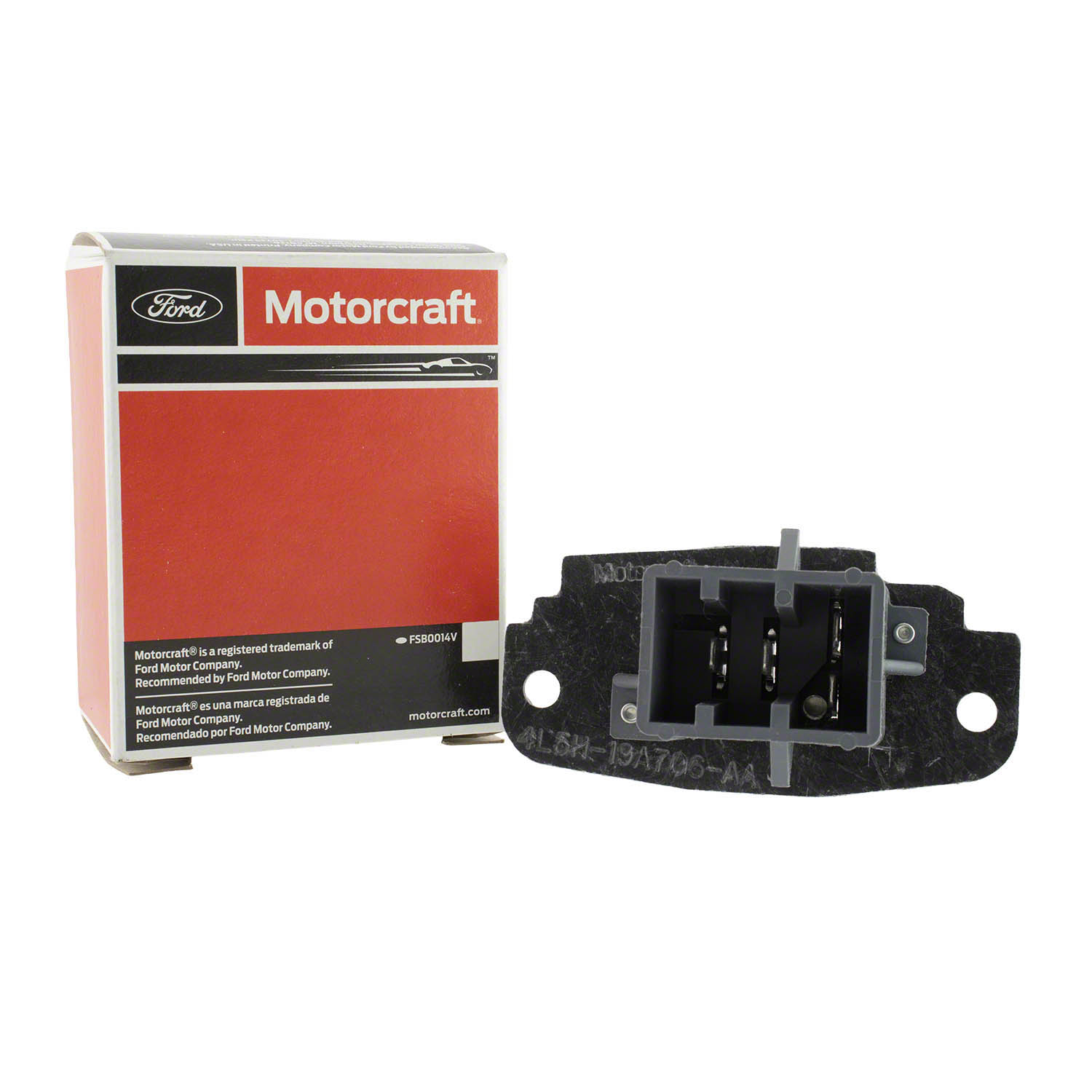 Hvac Blower Motor Resistor - Front | Parts | Ford.com