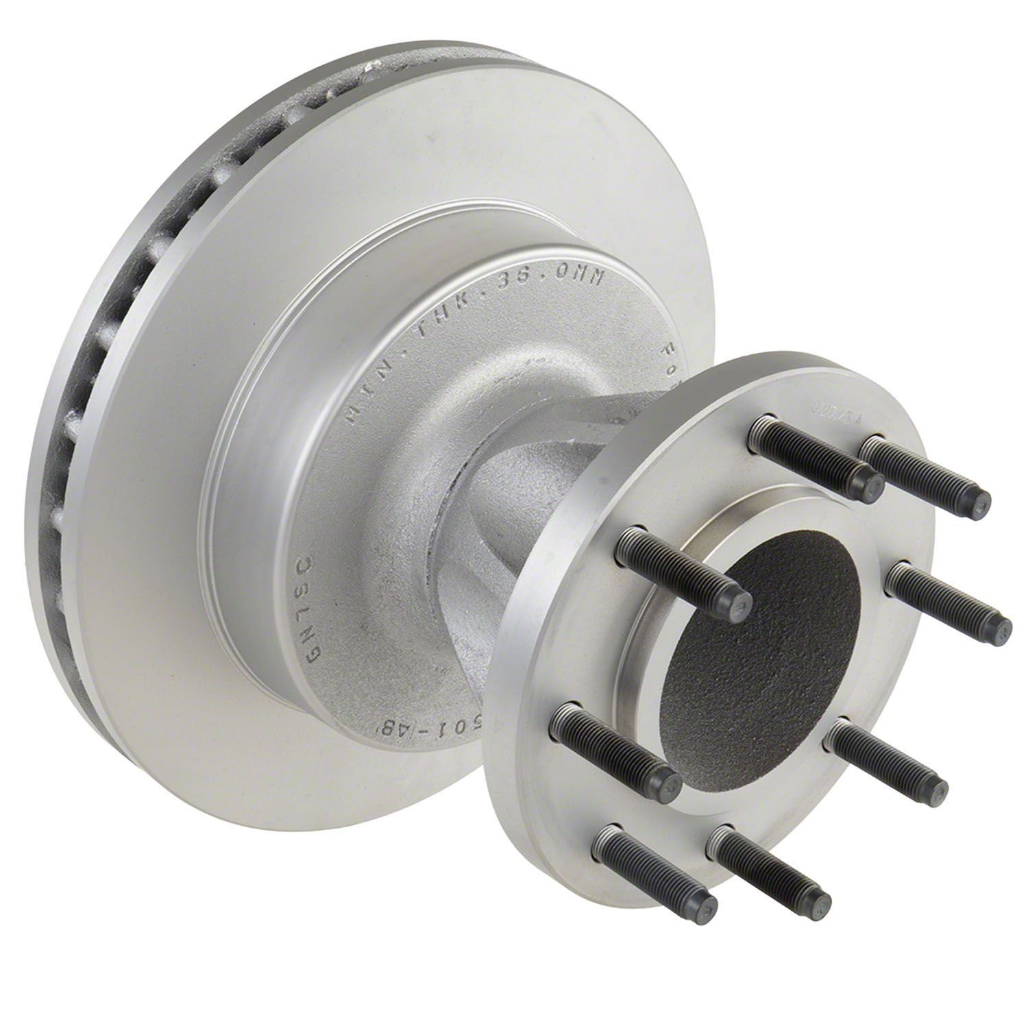 Disc Brake Rotor Hub and - Front | Parts | Ford.com