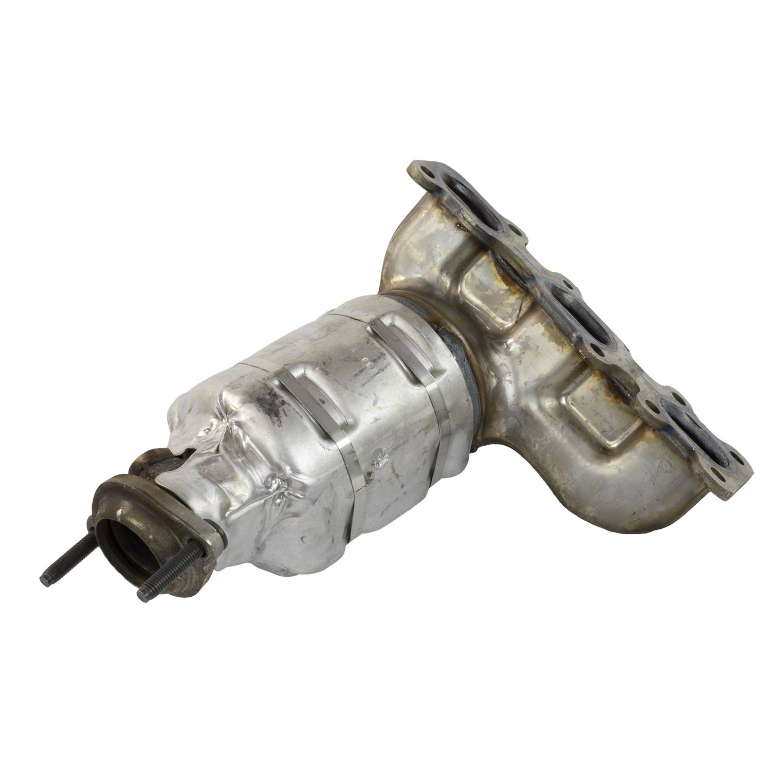 Catalytic Converter with Integrated Exhaust Manifold - Rear 3.7L ...
