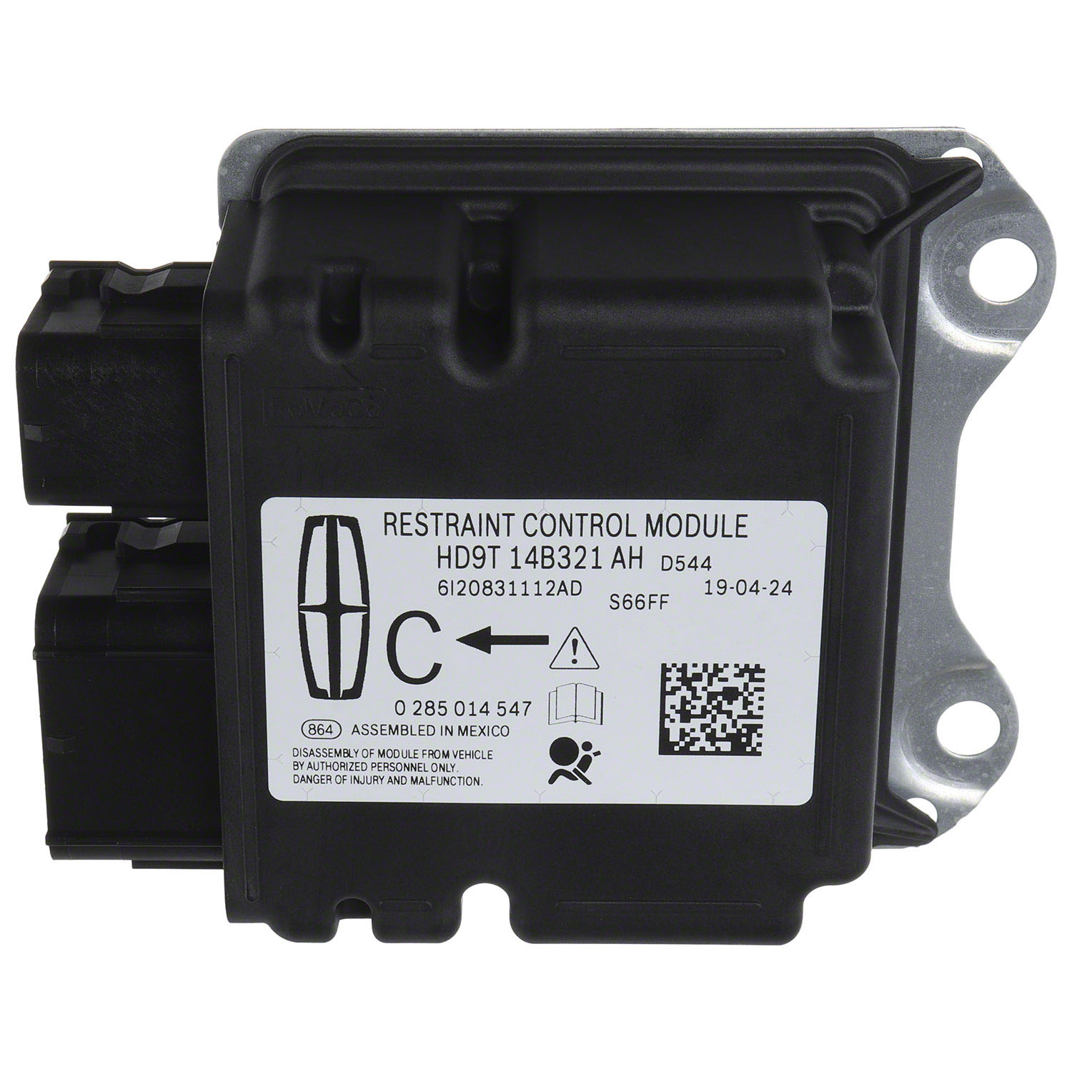 Air Bag Control Module Sensor Multiple Restraint System Unit | Parts ...